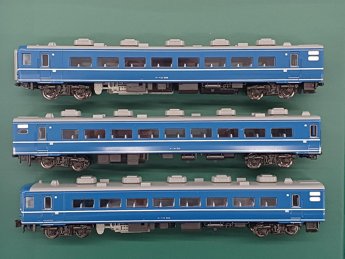 KATO N Gauge Hamanasu 10-Car 10-Car 10-2105/2016 Sleeper Express 'Hamanasu' 10-Car Set