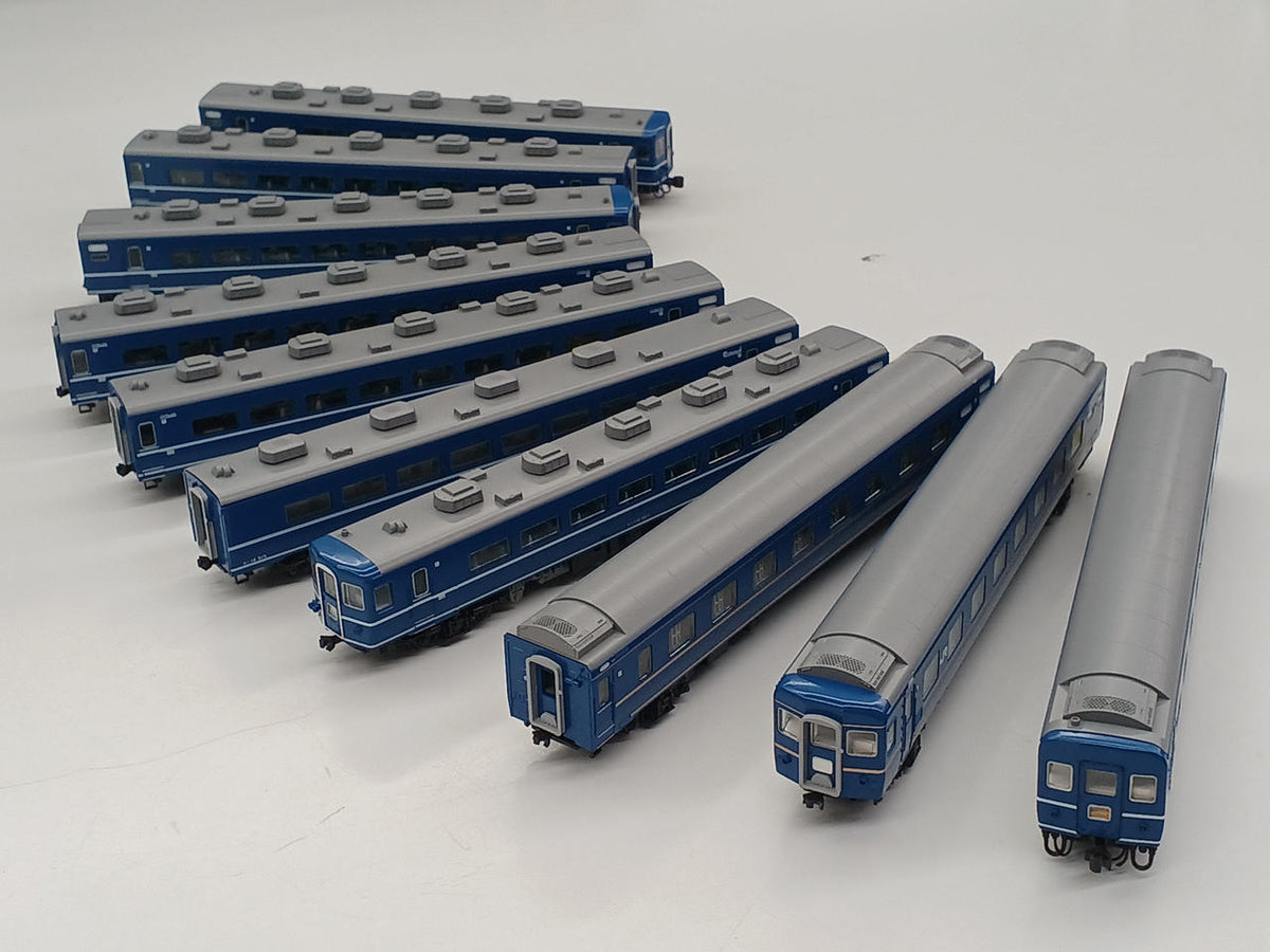 KATO N Gauge Hamanasu 10-Car 10-Car 10-2105/2016 Sleeper Express 'Hamanasu' 10-Car Set