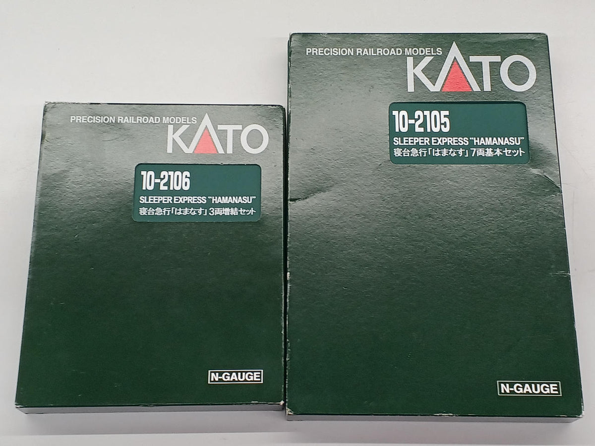 KATO N Gauge Hamanasu 10-Car 10-Car 10-2105/2016 Sleeper Express 'Hamanasu' 10-Car Set