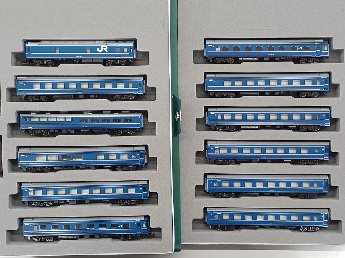 KATO N Gauge Hokutosei 12-Car Set 10-831/832 24 Series Sleeper Limited Express 'Hokutosei' < Deluxe Edition