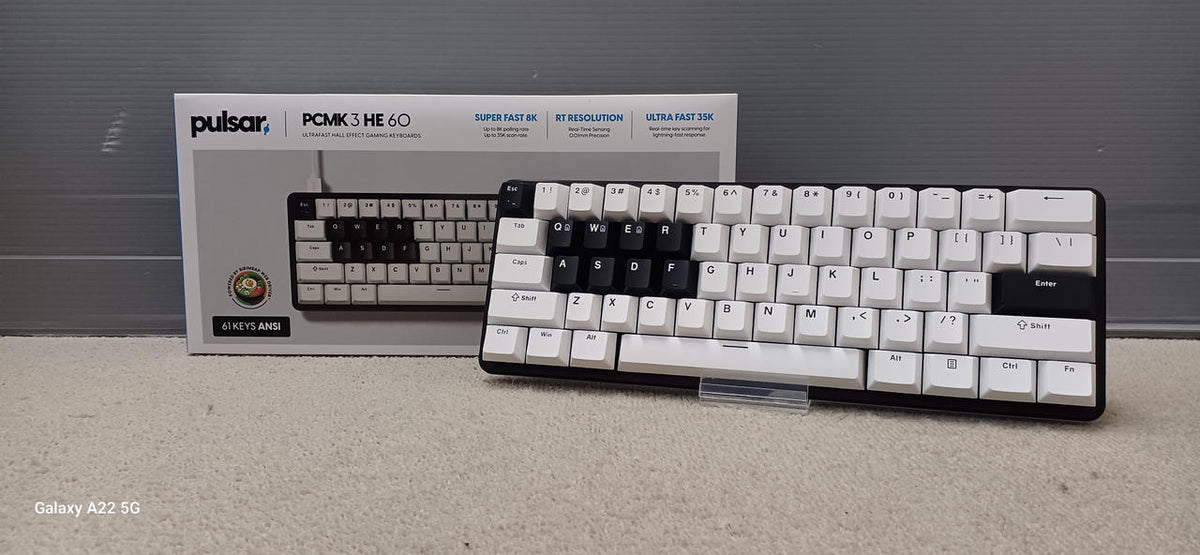 PULSAR Gaming Keyboard PCMK3HE6O1W