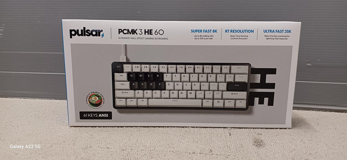 PULSAR Gaming Keyboard PCMK3HE6O1W