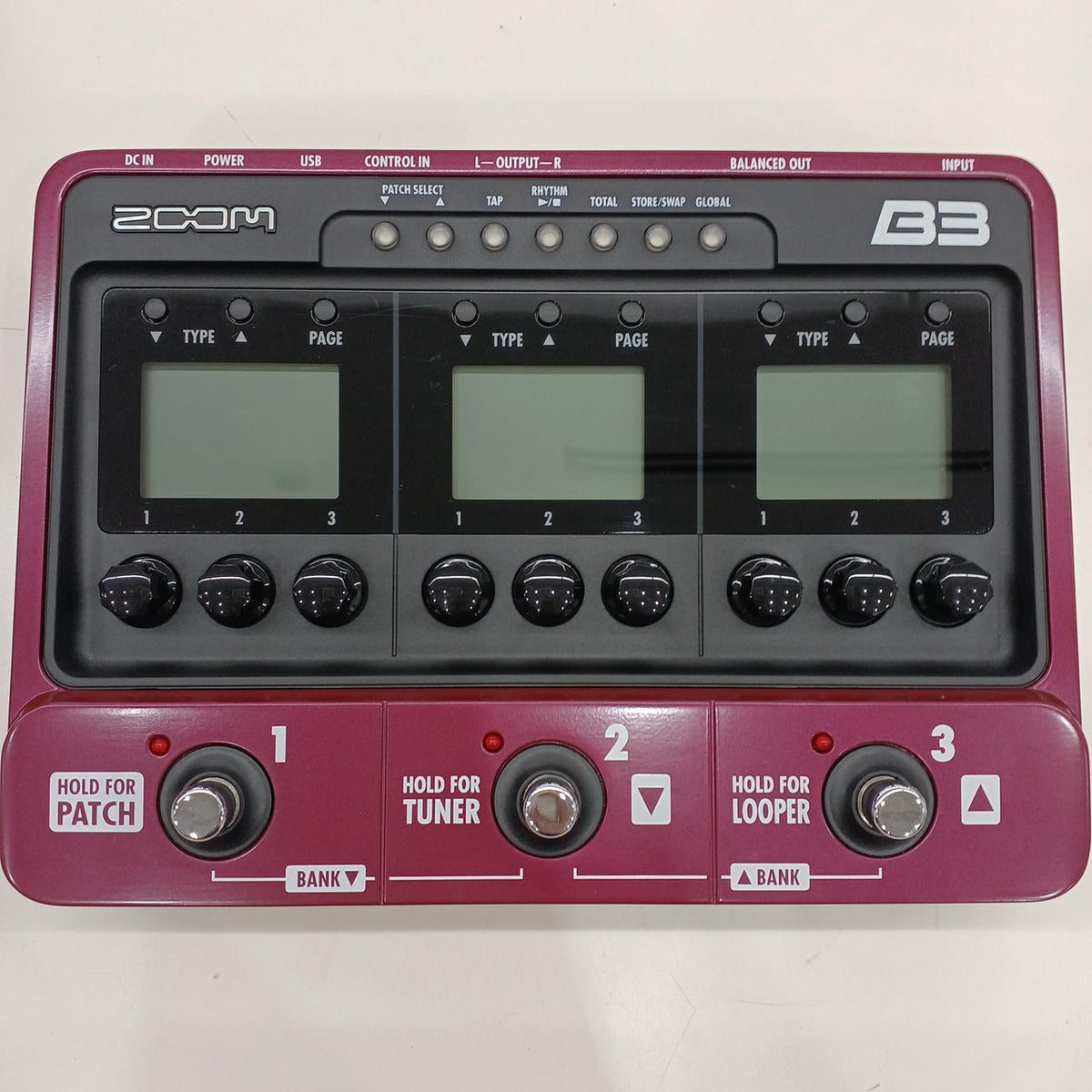 ZOOM Multi-Effects Pedal B3