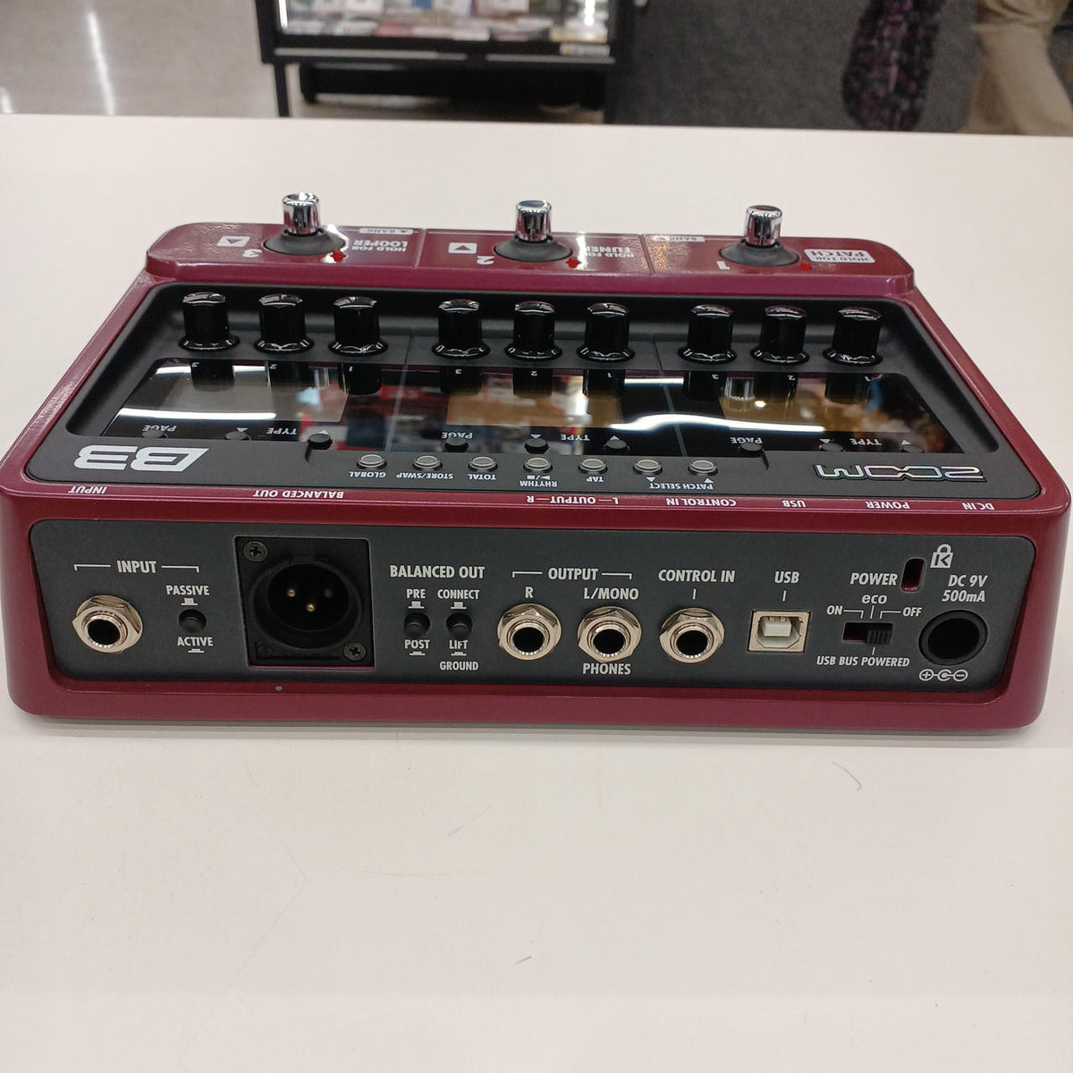 ZOOM Multi-Effects Pedal B3