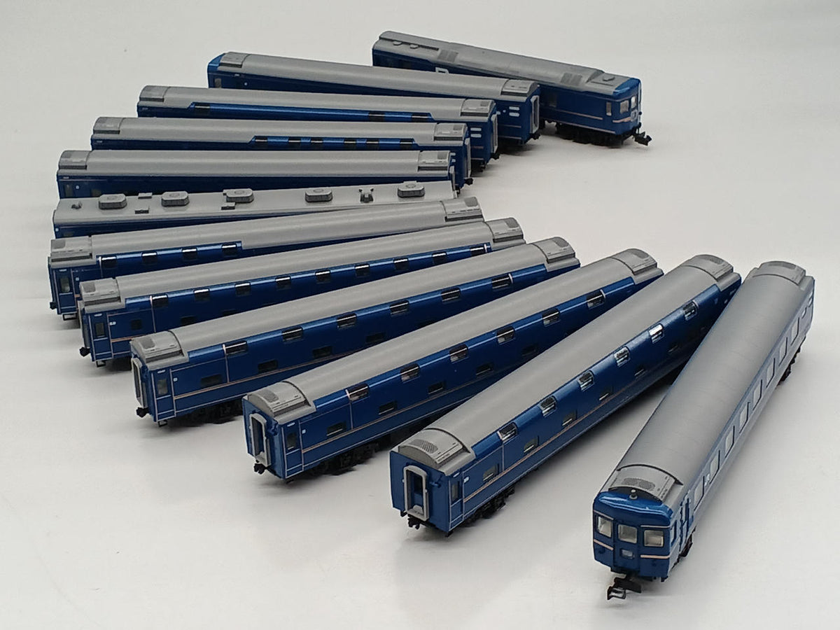 KATO N Gauge Hokutosei 12-Car Set 10-831/832 24 Series Sleeper Limited Express 'Hokutosei' < Deluxe Edition