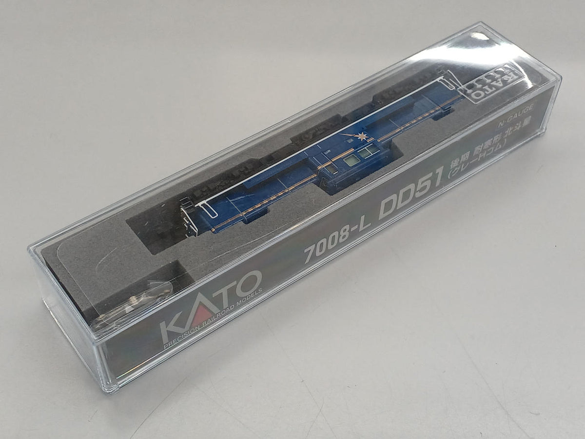 KATO N Gauge DD51 Hokutosei 7008-L DD51 Late Model Cold-Resistant Hokutosei Gray H Rubber