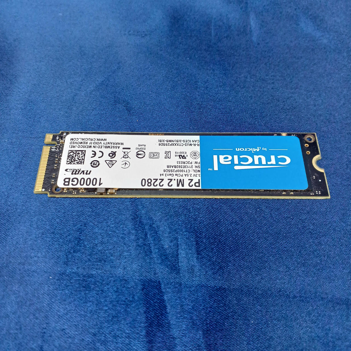 CRUCIAL SSD CT1000P2SSD8(1TB)