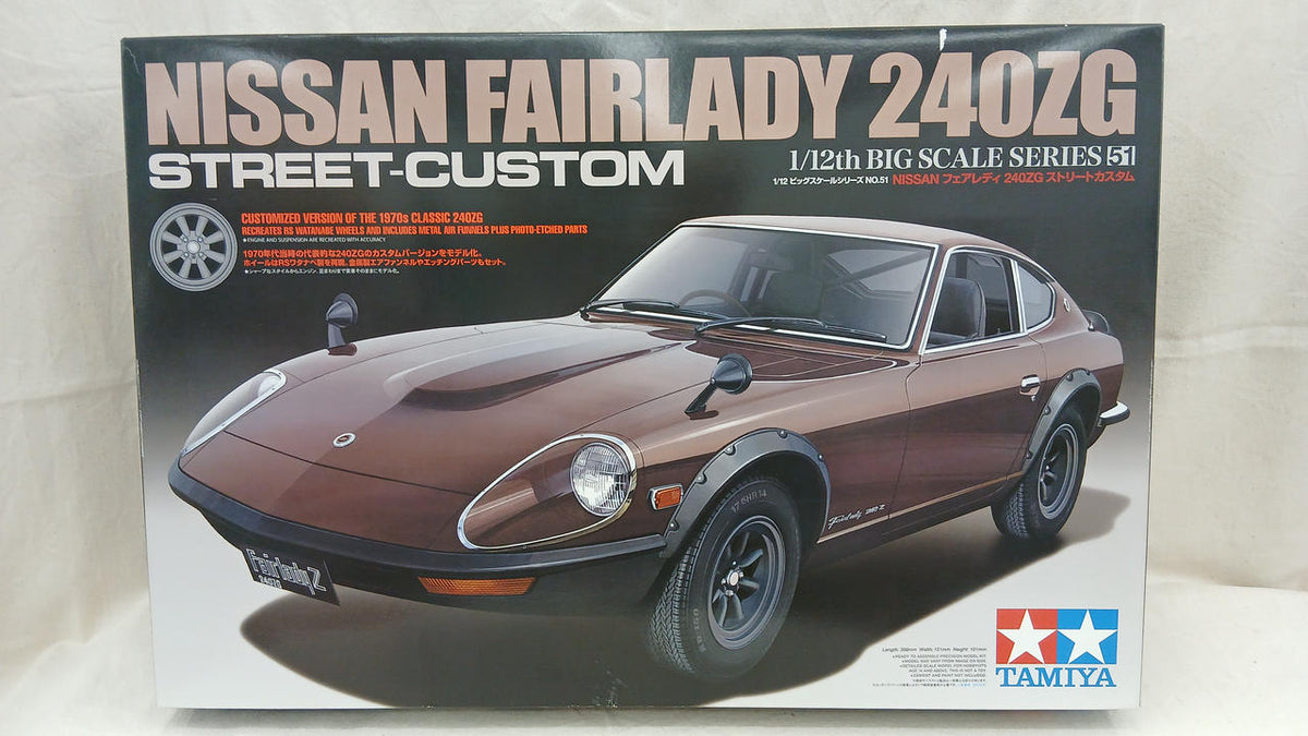 TAMIYA Nissan Fairlady 240ZG Street Custom 1/12