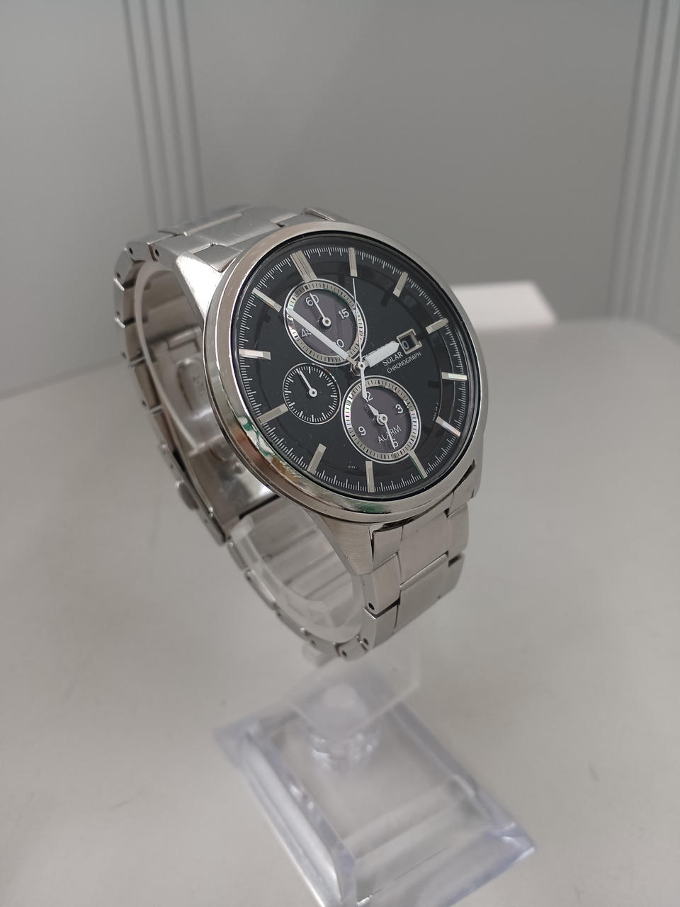 SEIKO Wristwatch Solar Chronograph V172-0AA0