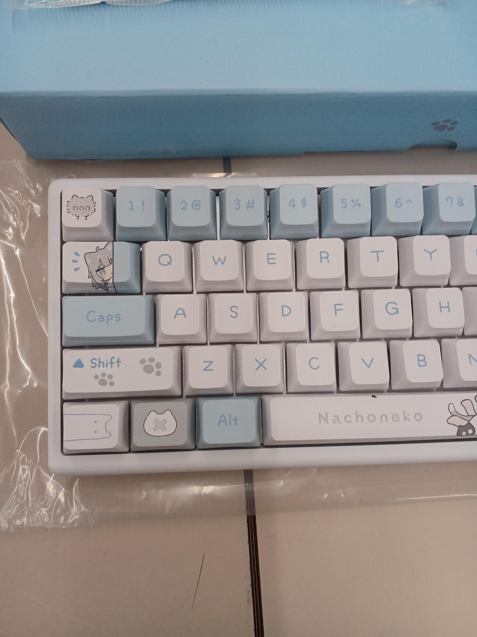 FumoCollection Gaming Keyboard POLAR 65 PRO Fumokore × NACHONEKO Model