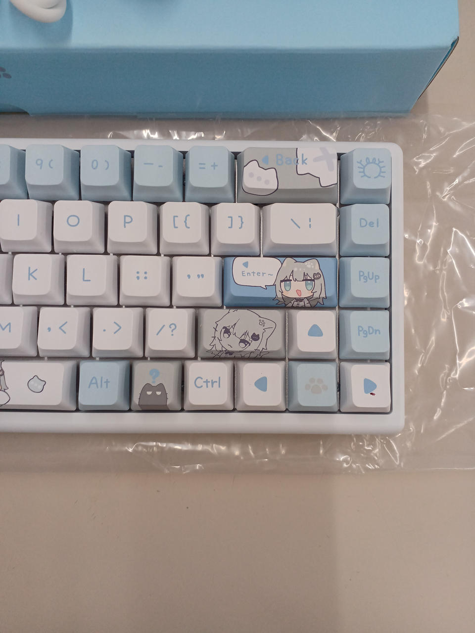FumoCollection Gaming Keyboard POLAR 65 PRO Fumokore × NACHONEKO Model