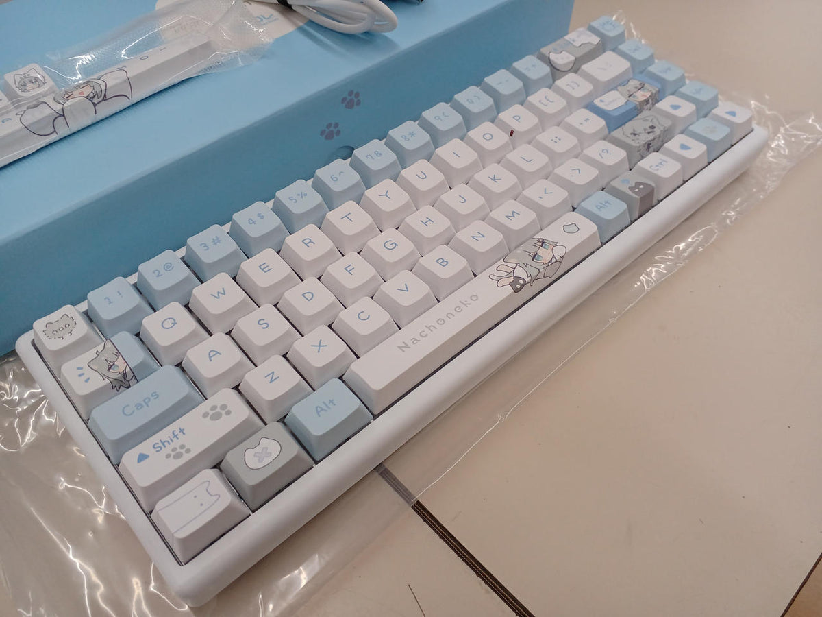 FumoCollection Gaming Keyboard POLAR 65 PRO Fumokore × NACHONEKO Model