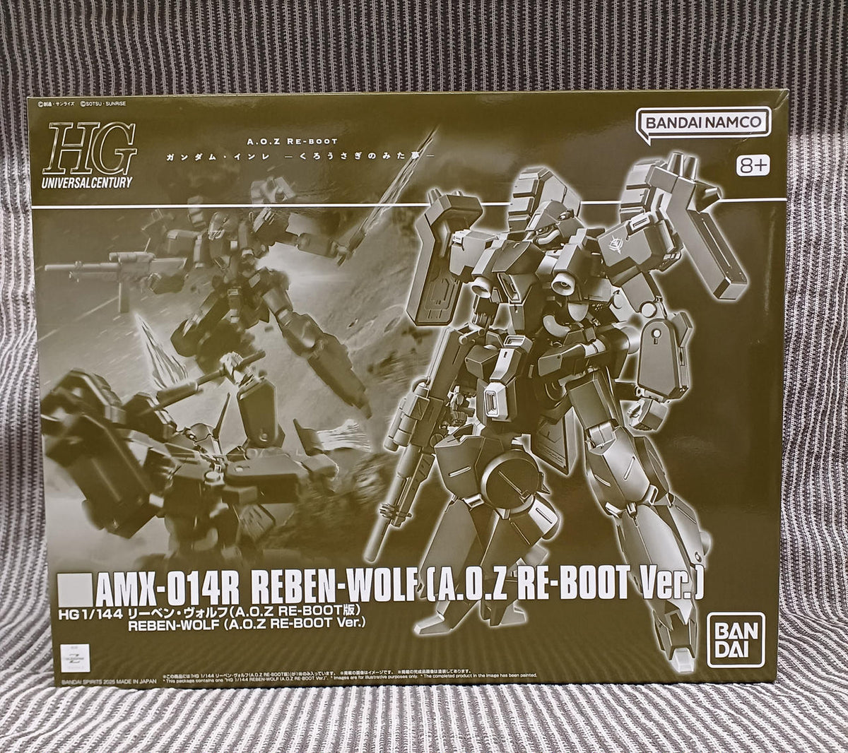 BANDAI SPIRITS Plastic Model HG 1/144 Lieben Wolf (A.O.Z RE-BOOT Version)