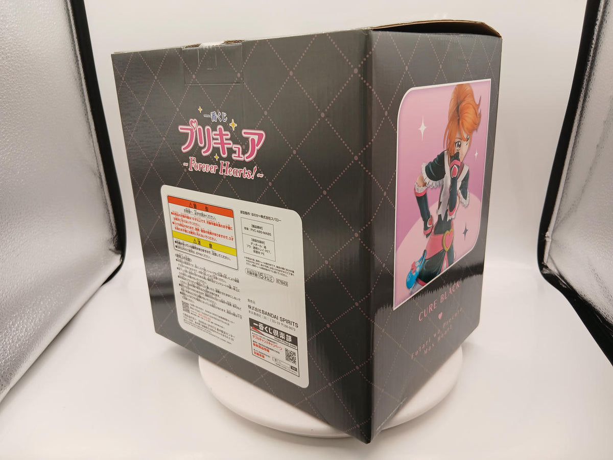 BANDAI Ichiban Kuji Precure ~FOREVER HEARTS!~ Prize A Cure Black Figure