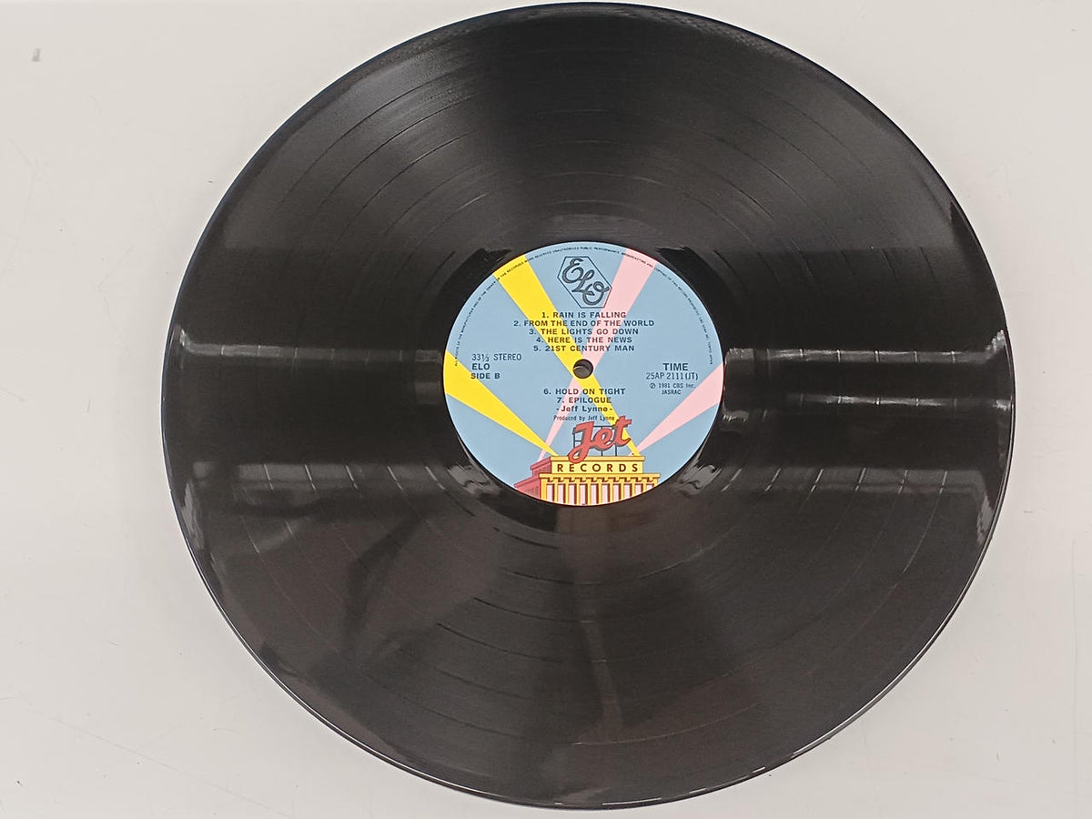 CBS SONY Western Music Record ELO/TIME