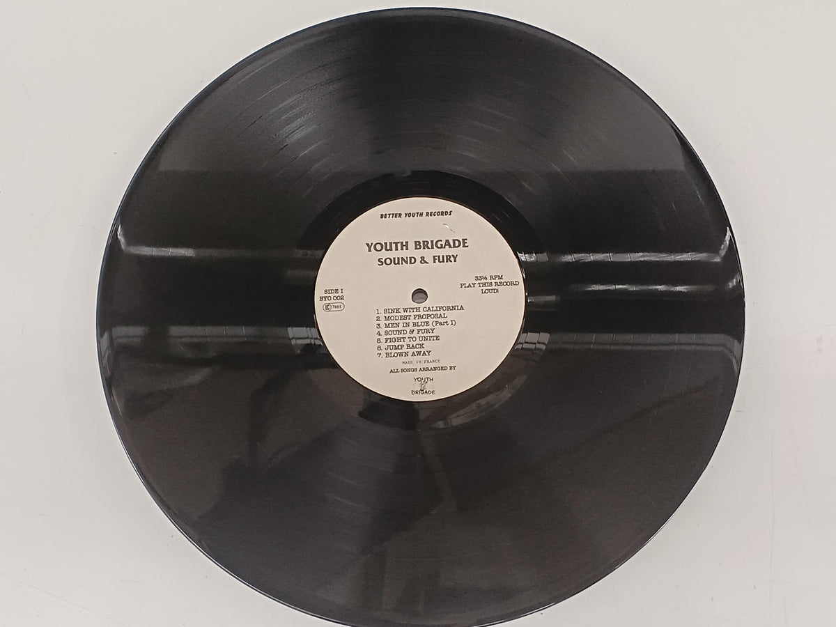 BYO RECORDS Western Music Record YOUTH BRIGADE / SOUND&FURY