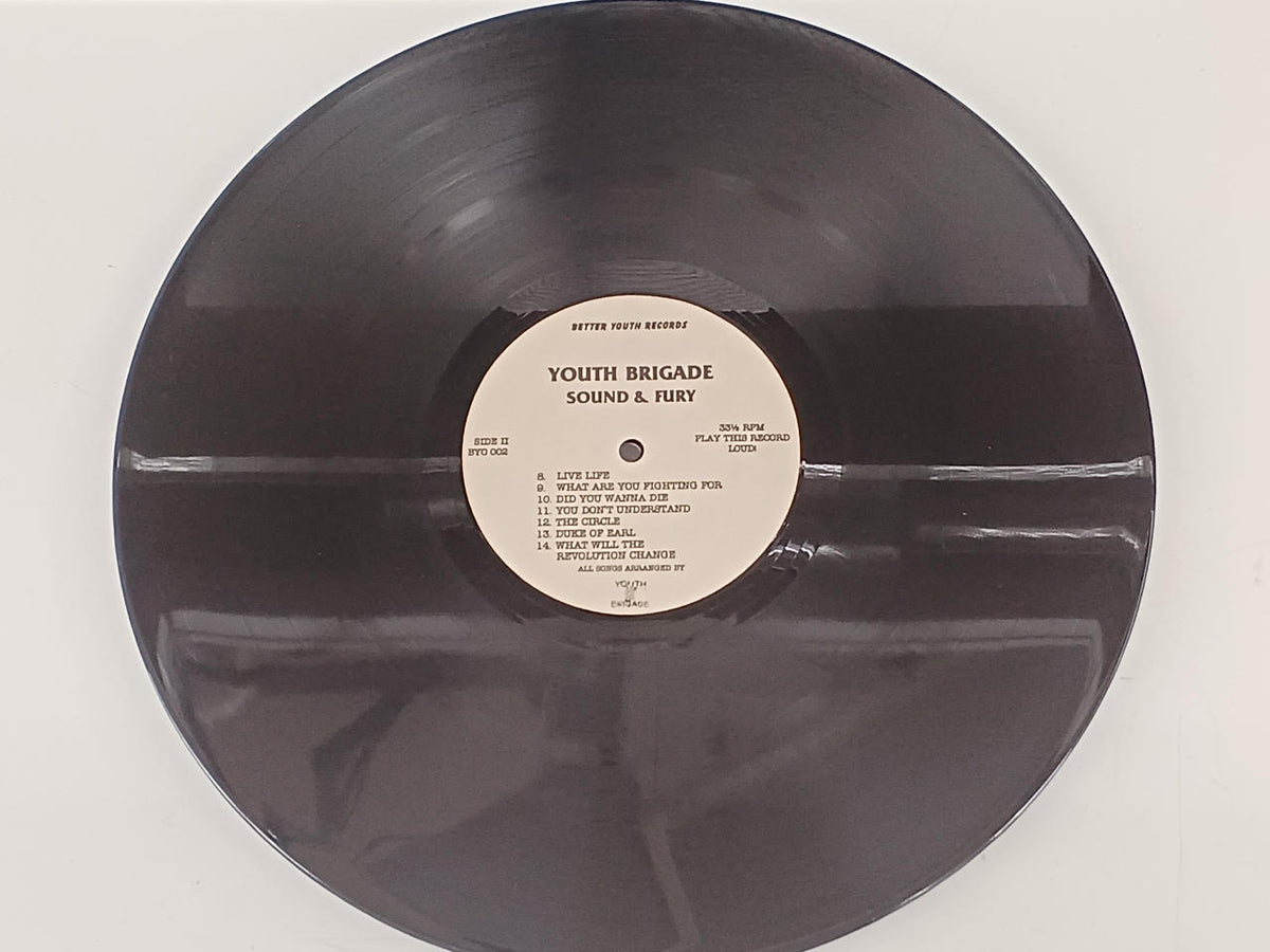 BYO RECORDS Western Music Record YOUTH BRIGADE / SOUND&FURY