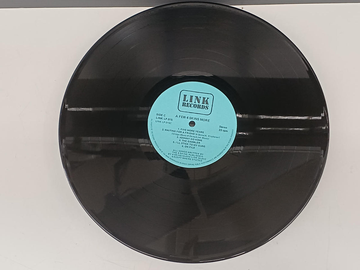 LINK RECORDS Compilation Western Music Records THE 4-SKINS / FEW 4 SKINS MORE V