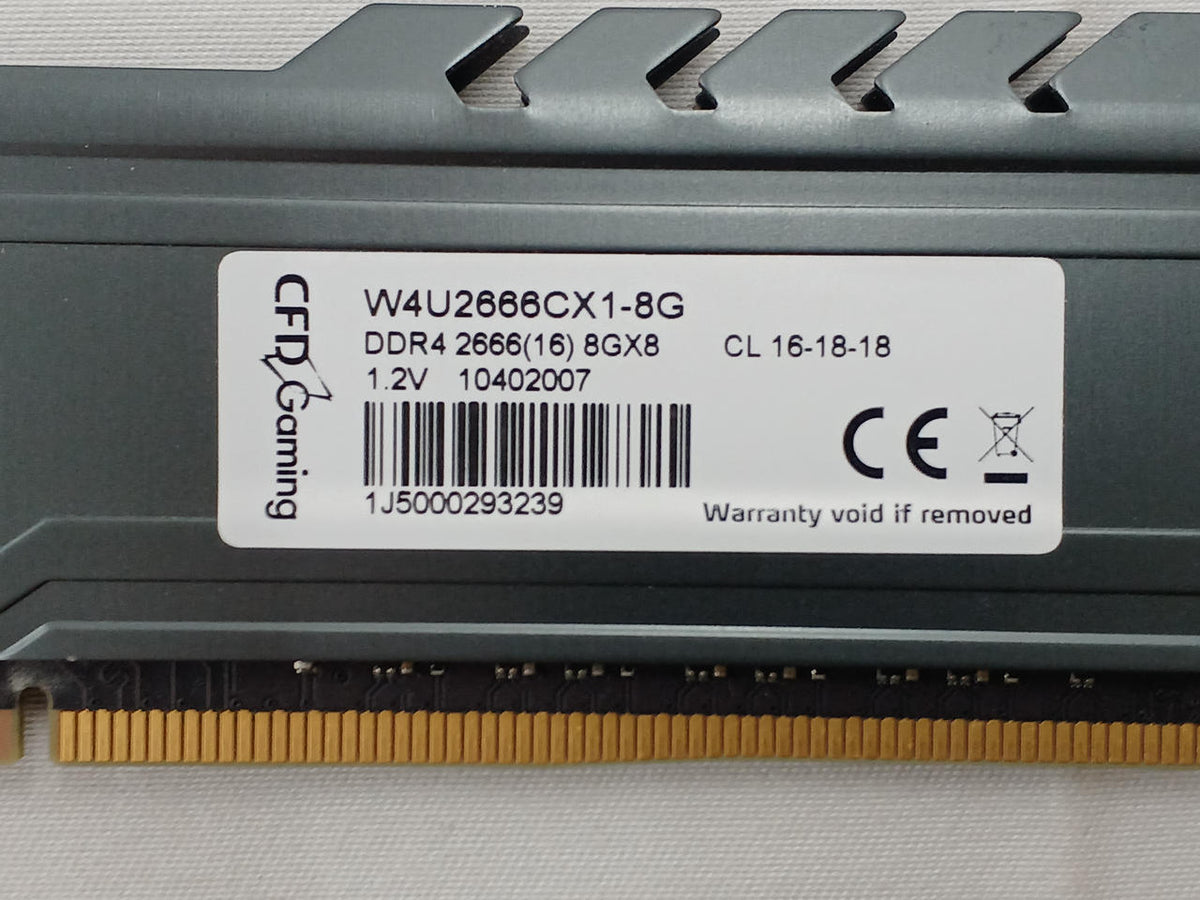CFD Sales DDR4 Memory 16GB W4U2666CX1-8G