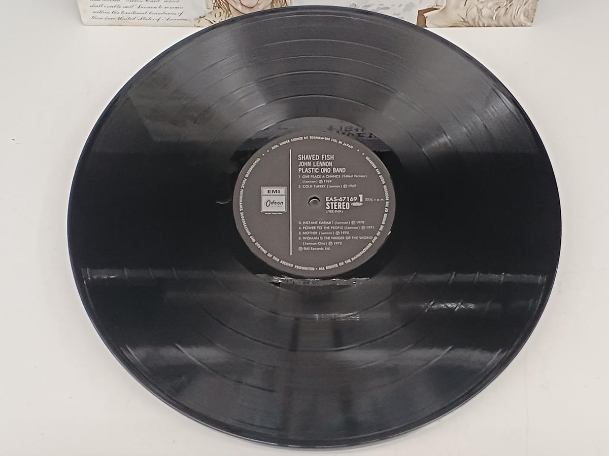 TOSHIBA EMI Western Music Record John Lennon Box