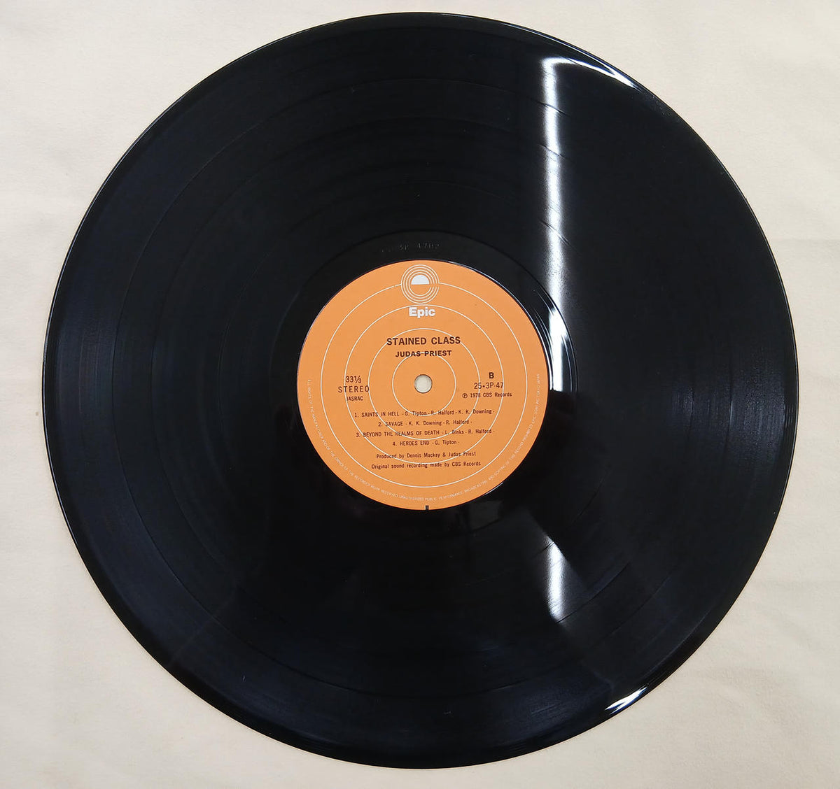 EPIC Sony Record Stained Class
