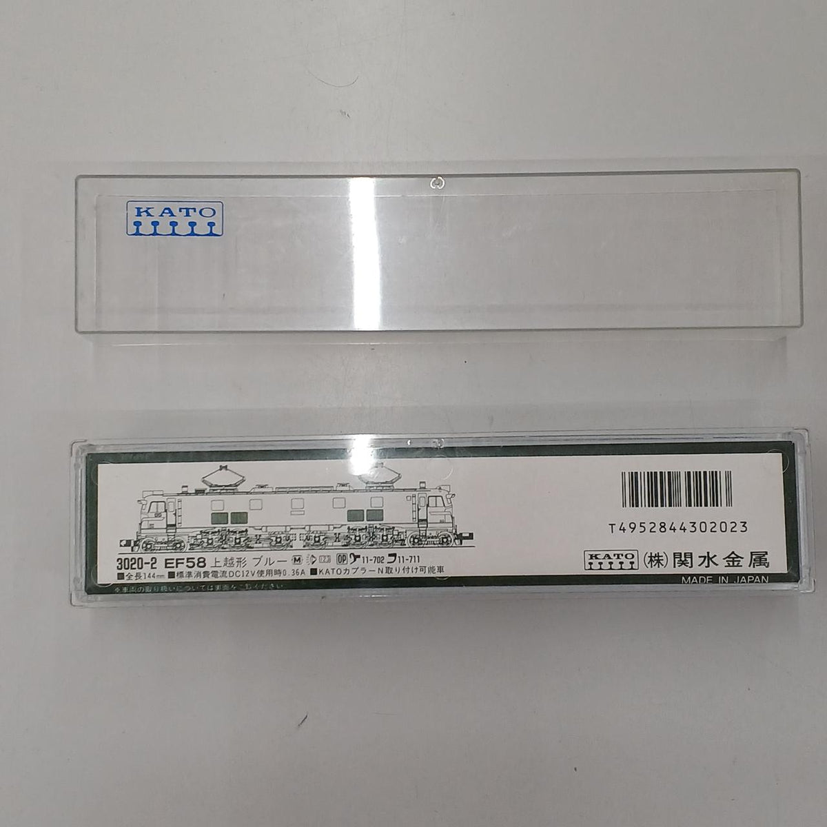 KATO N Gauge 3020-2 EF58 Joetsu Type Blue