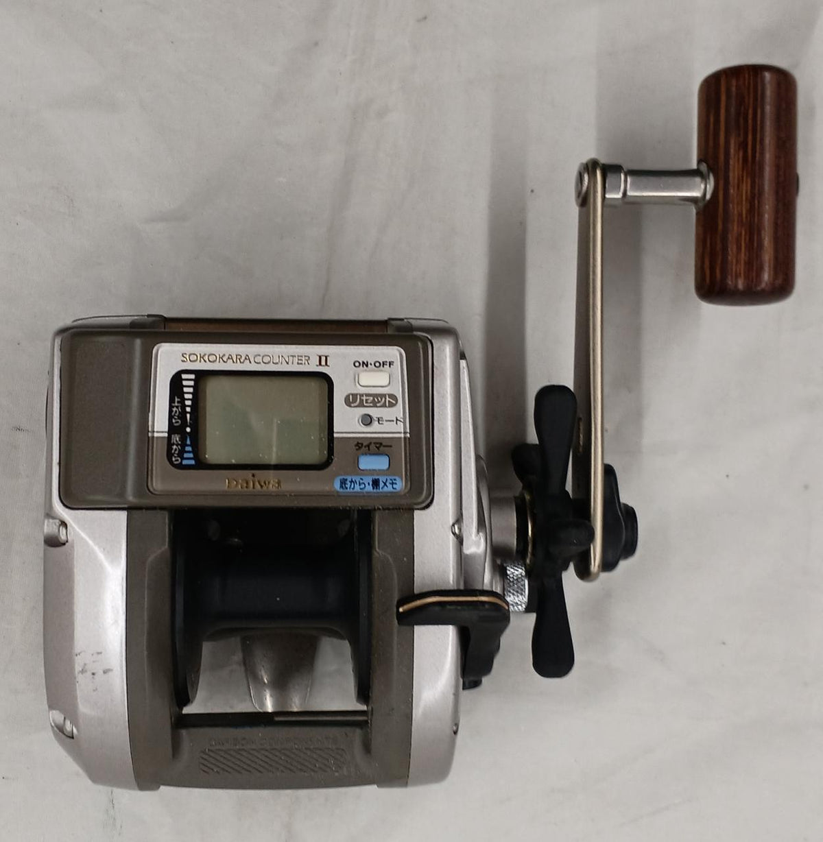DAIWA Manual Winding Reel with Counter for Boat Fishing: TANASENSOR X400