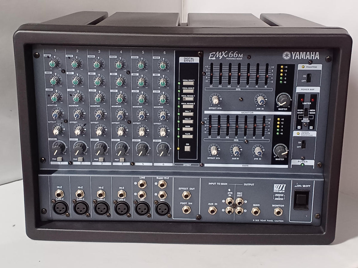 YAMAHA Powered Mixer EMX66M
