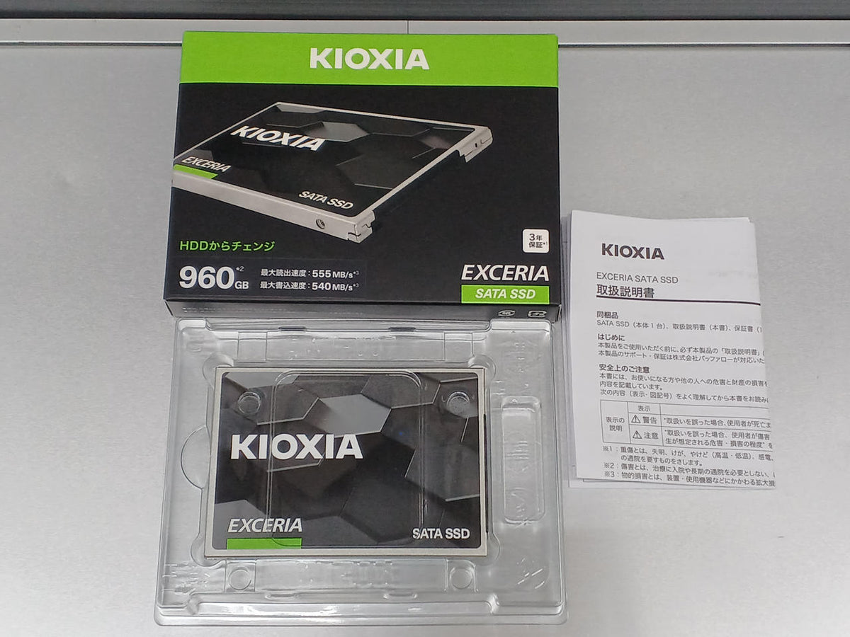 BUFFALO(KIOXIA) SSD SSD-CK960S/J