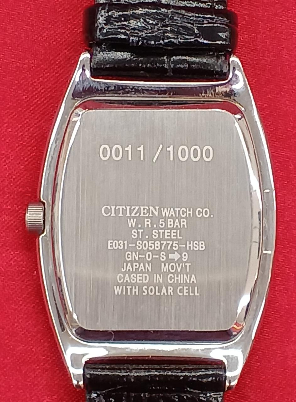 CITIZEN Quartz Analog Wristwatch E031-S058775-HSB