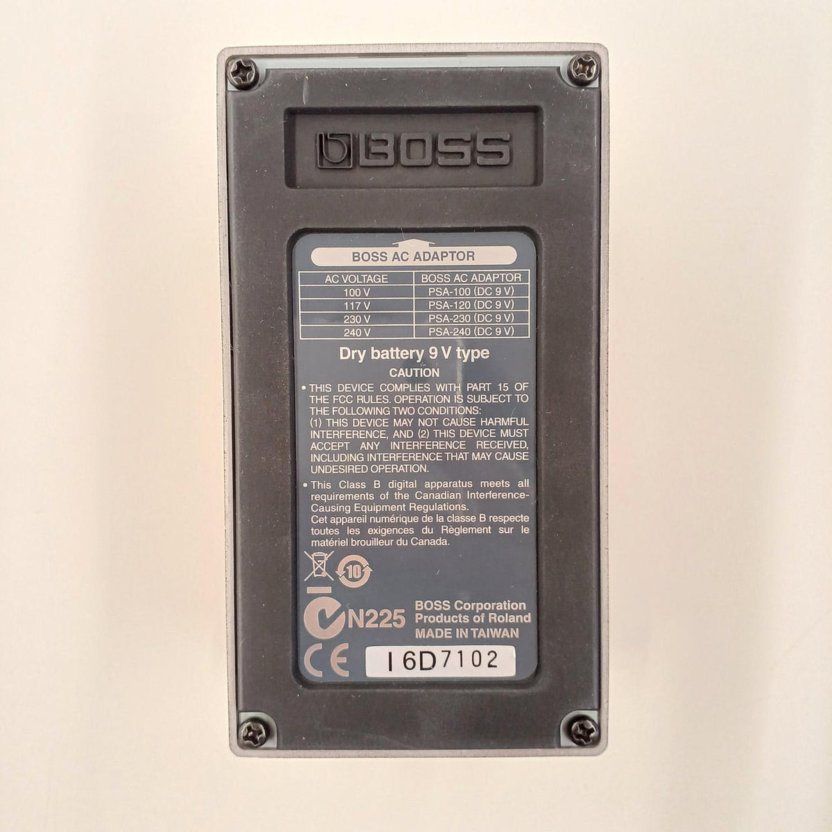 BOSS Effects pedal: OC-3