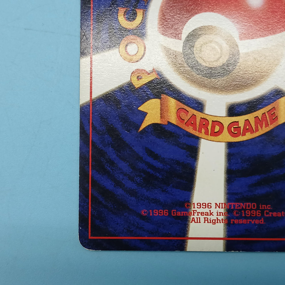 Pokémon Card Ditto Old Back