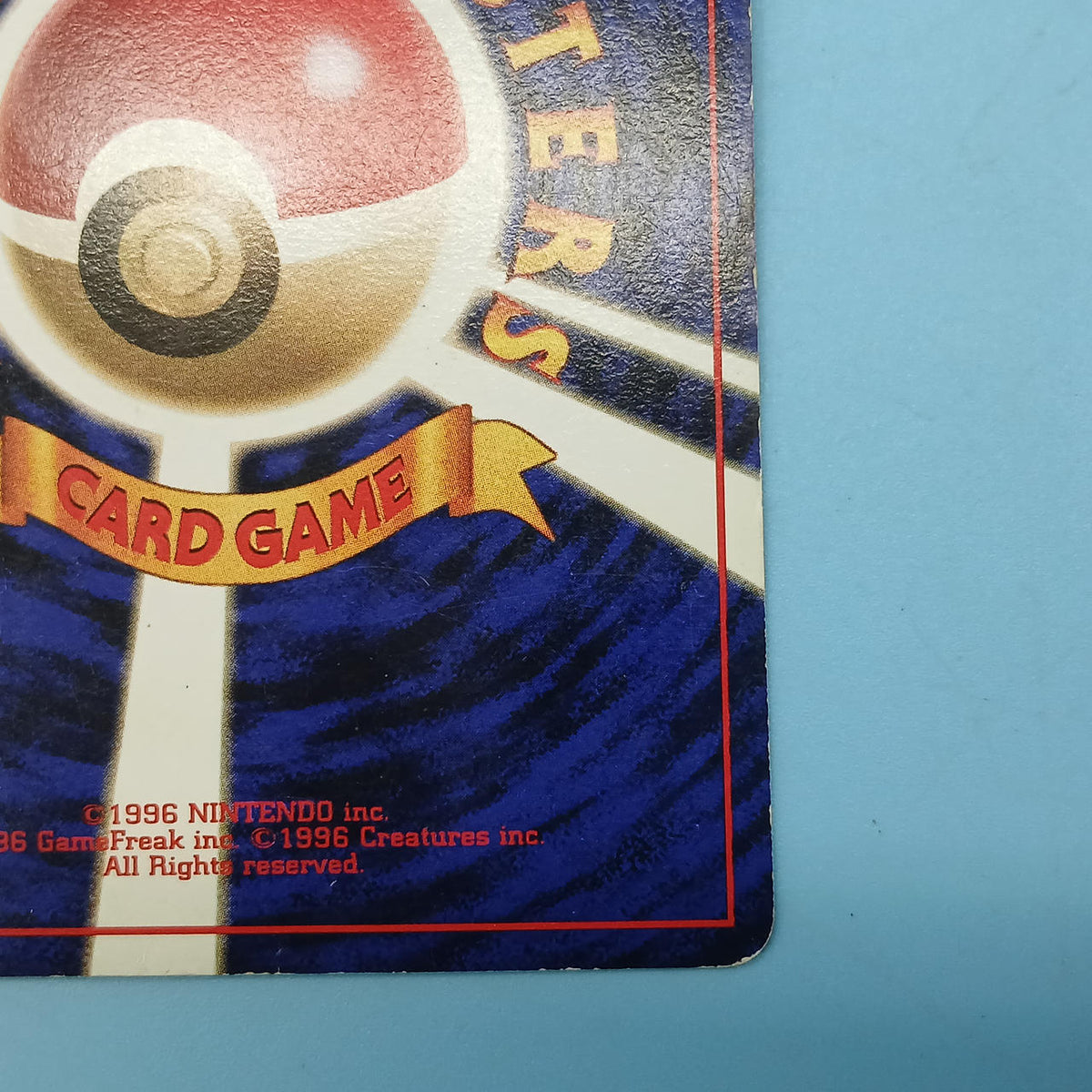 Pokémon Card Ditto Old Back