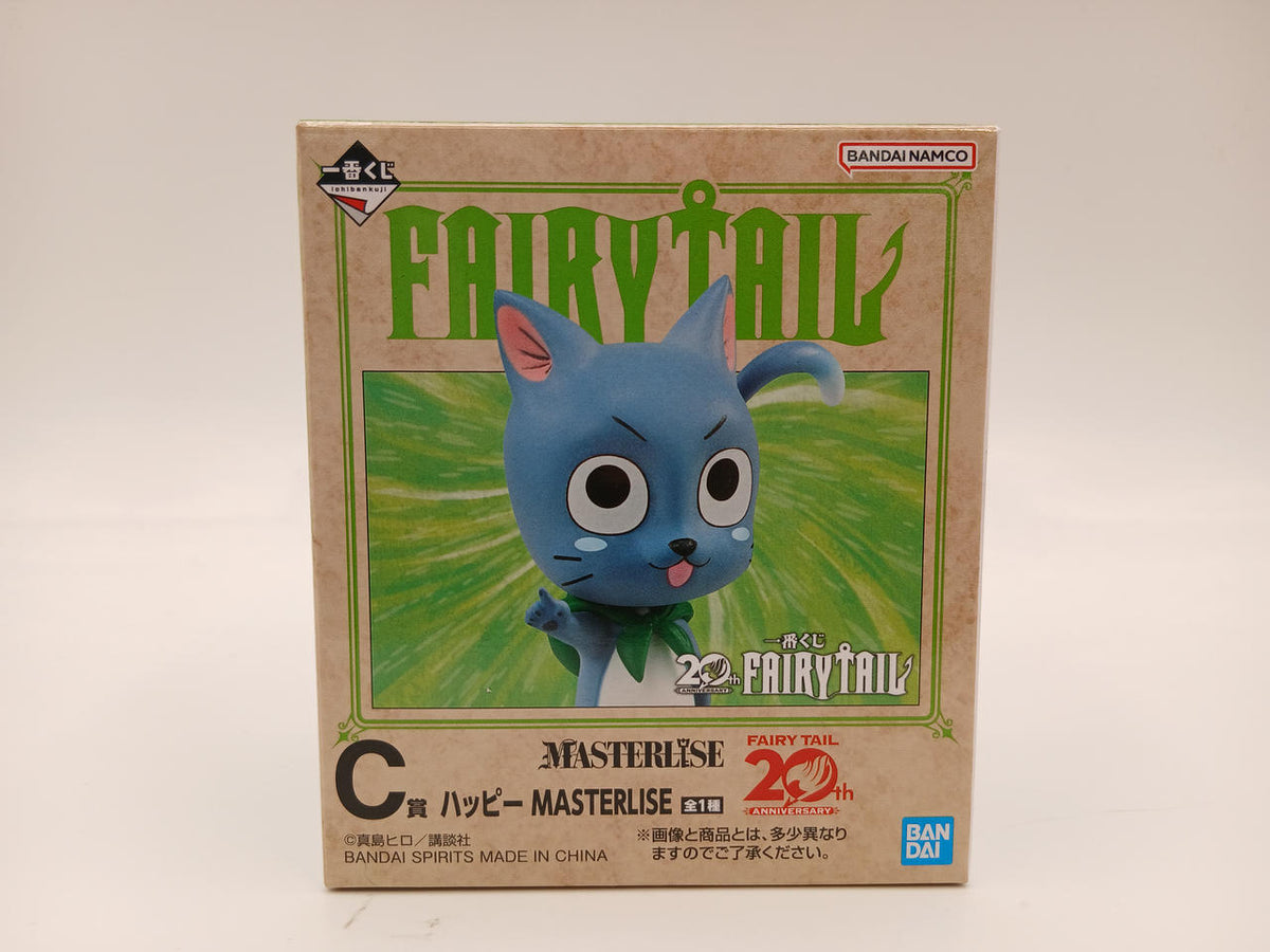 BANDAI Ichiban Kuji FAIRY TAIL 20TH ANNIVERSA C Prize Happy MASTERLISE