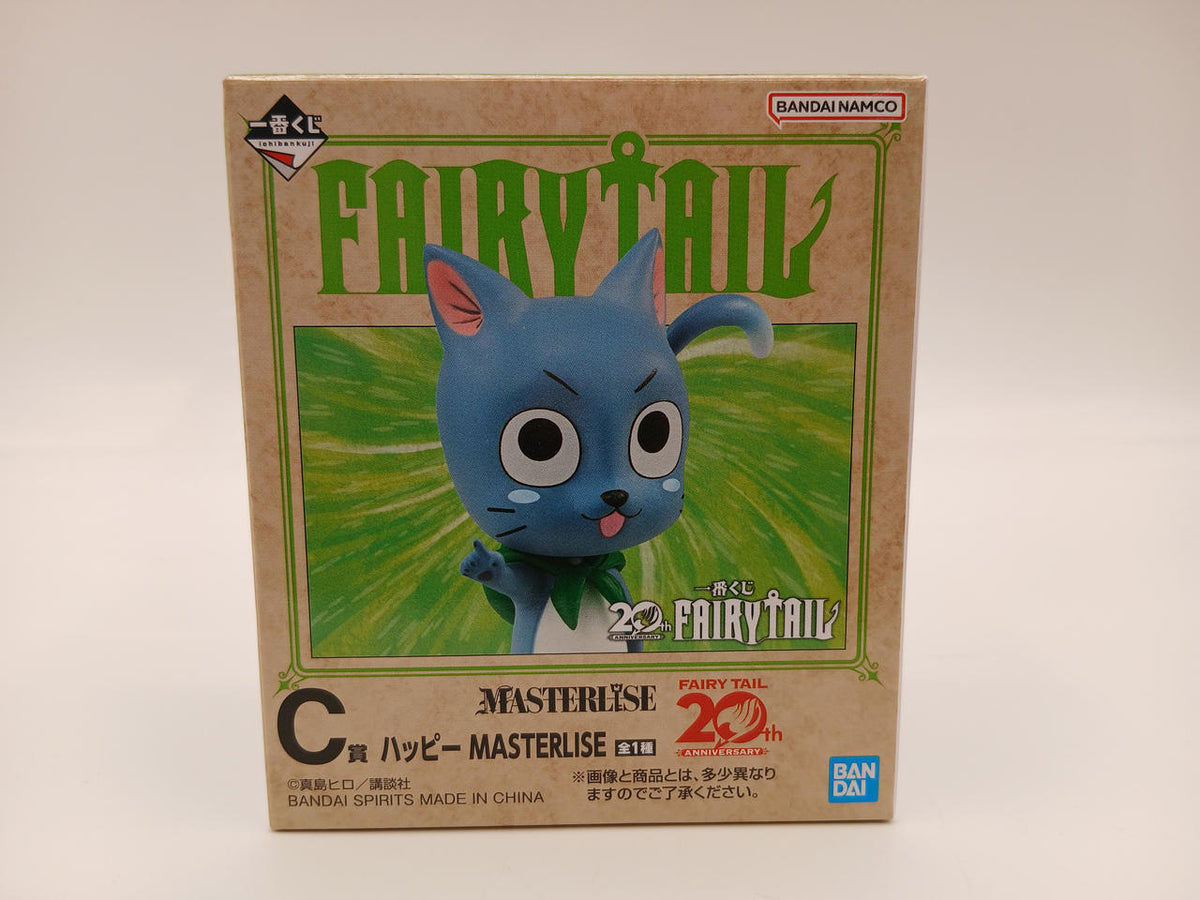 BANDAI Ichiban Kuji FAIRY TAIL 20TH ANNIVERSA C Prize Happy MASTERLISE