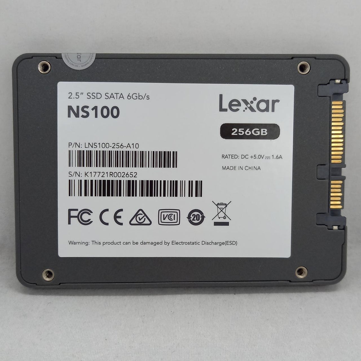 LEXAR SSD 256GB NS100