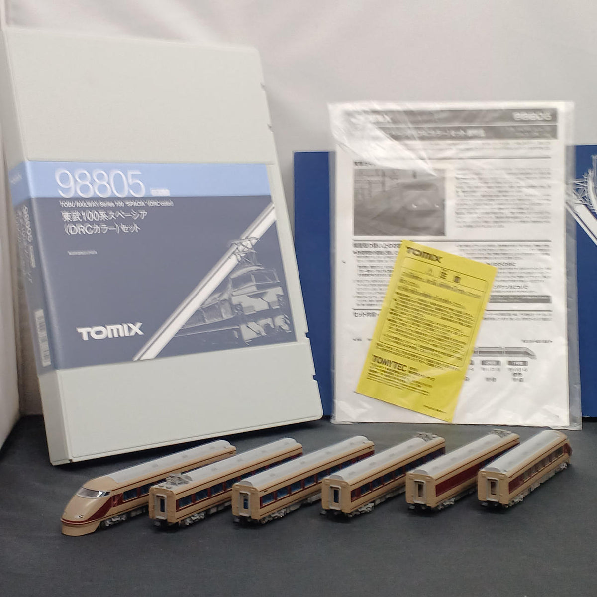 TOMIX Tobu 100 Series Spacia (DRC Color) Set 98805