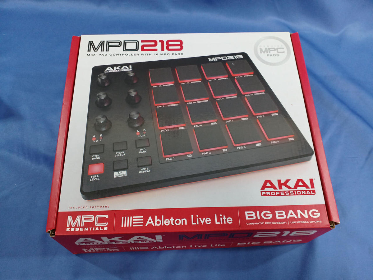 AKAI MIDI Pad Controller MPD218