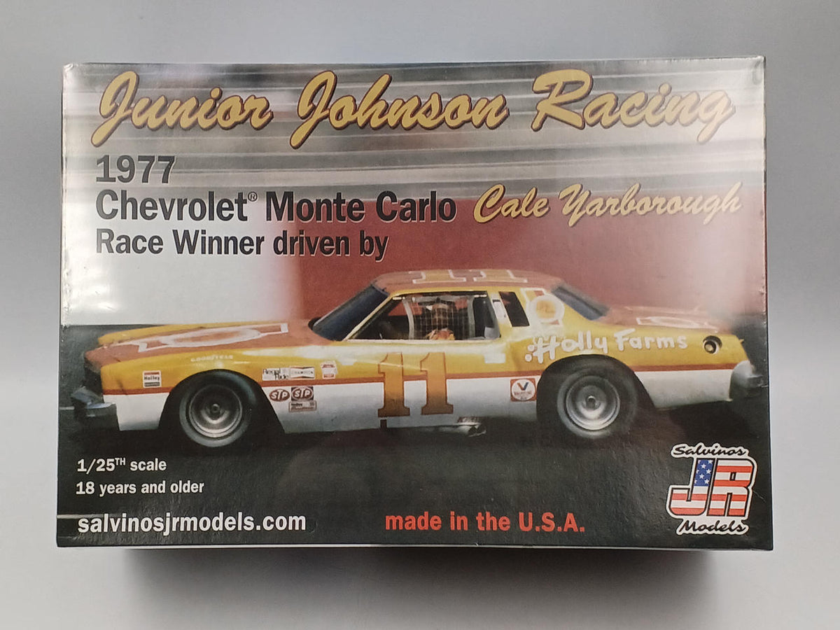 SALVINOS JR MODELS 1/24 scale plastic model '77 Chevrolet Monte Carlo Kale Yarborough