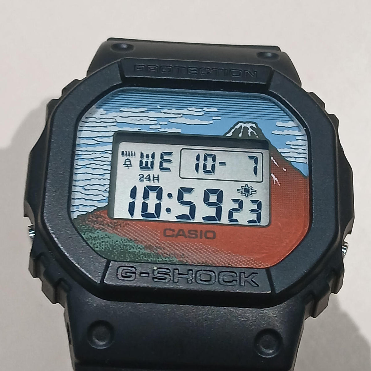 CASIO G-SHOCK Katsushika Hokusai Wristwatch BLK