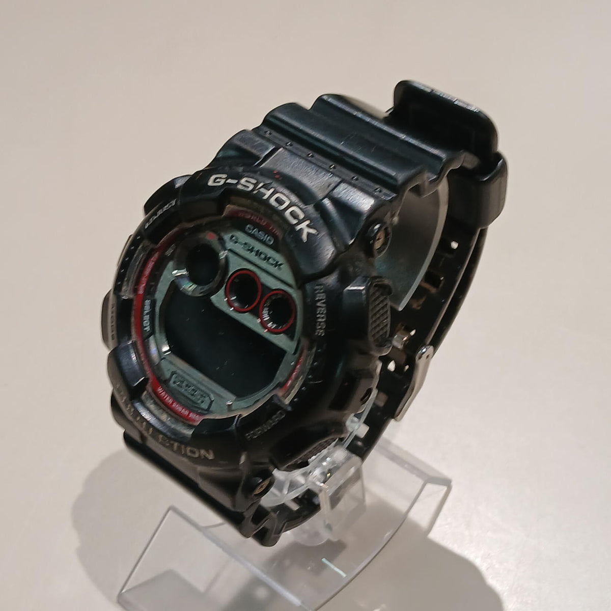 CASIO G-SHOCK BLK/RED/GD-120TS/Condition Consideration