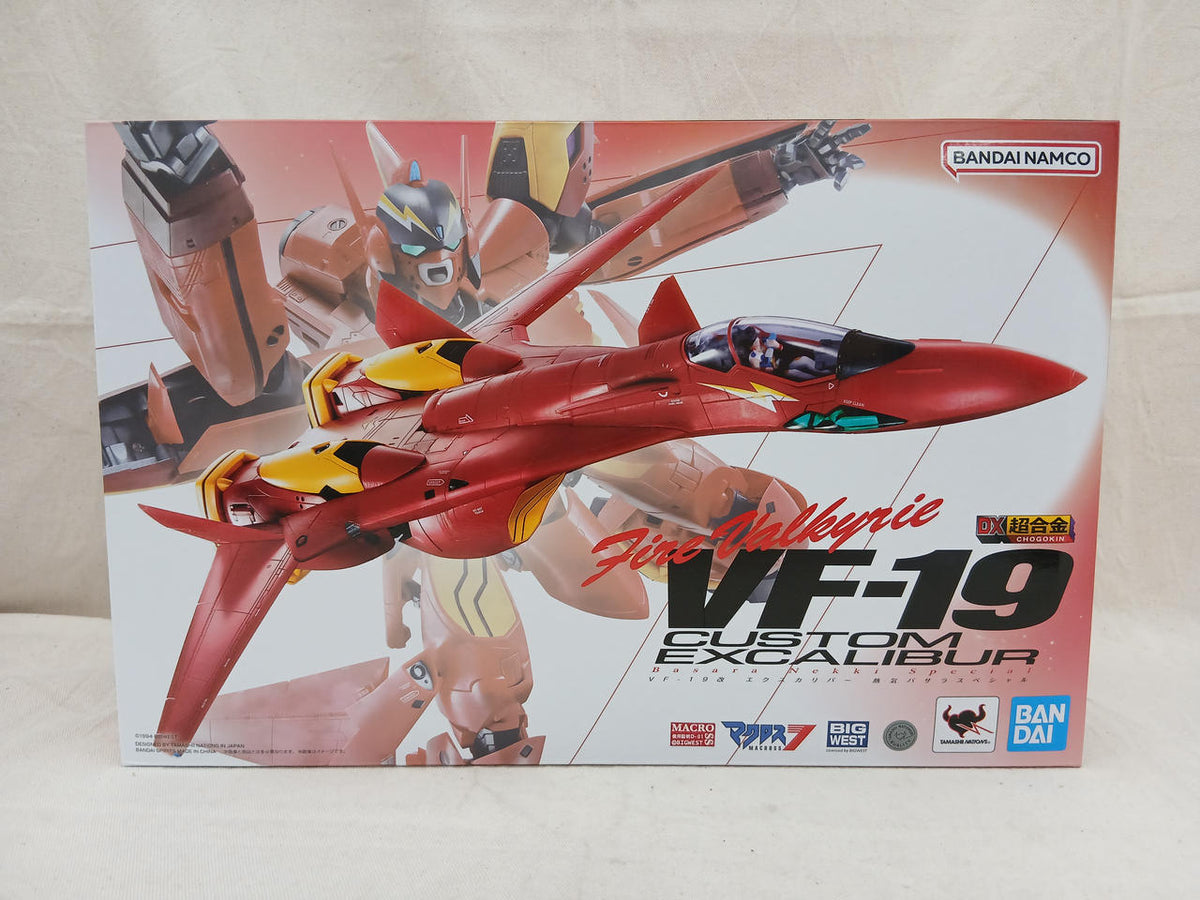BANDAI VF-19 Modified DX Chogokin Excalibur Hot Air Basara Special