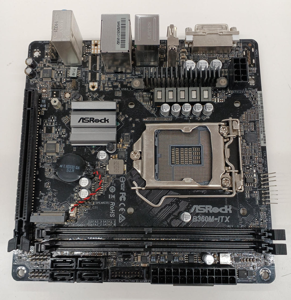 ASROCK/INTEL Motherboard B360M-ITX