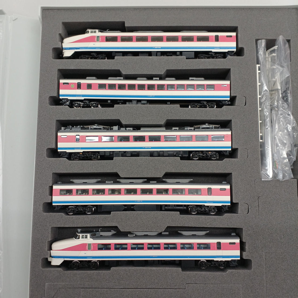 TOMIX N Gauge JR 489 Series Limited Express Train Basic Set - Banzai Thrifting | BanzaiHobby