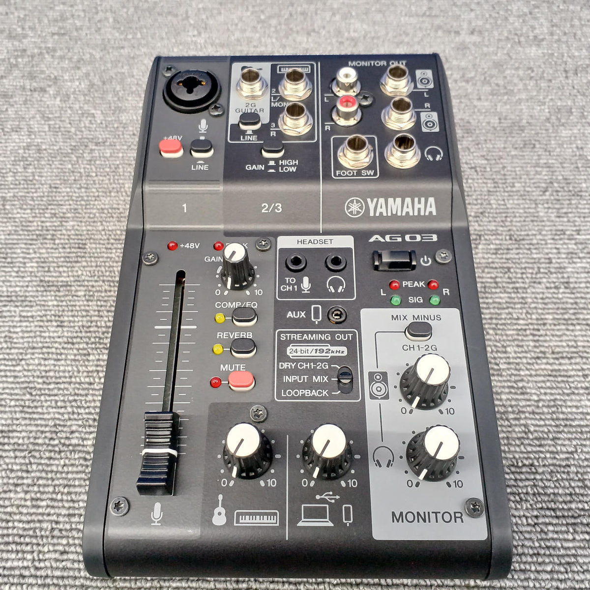 YAMAHA Audio Interface AG03 MK2