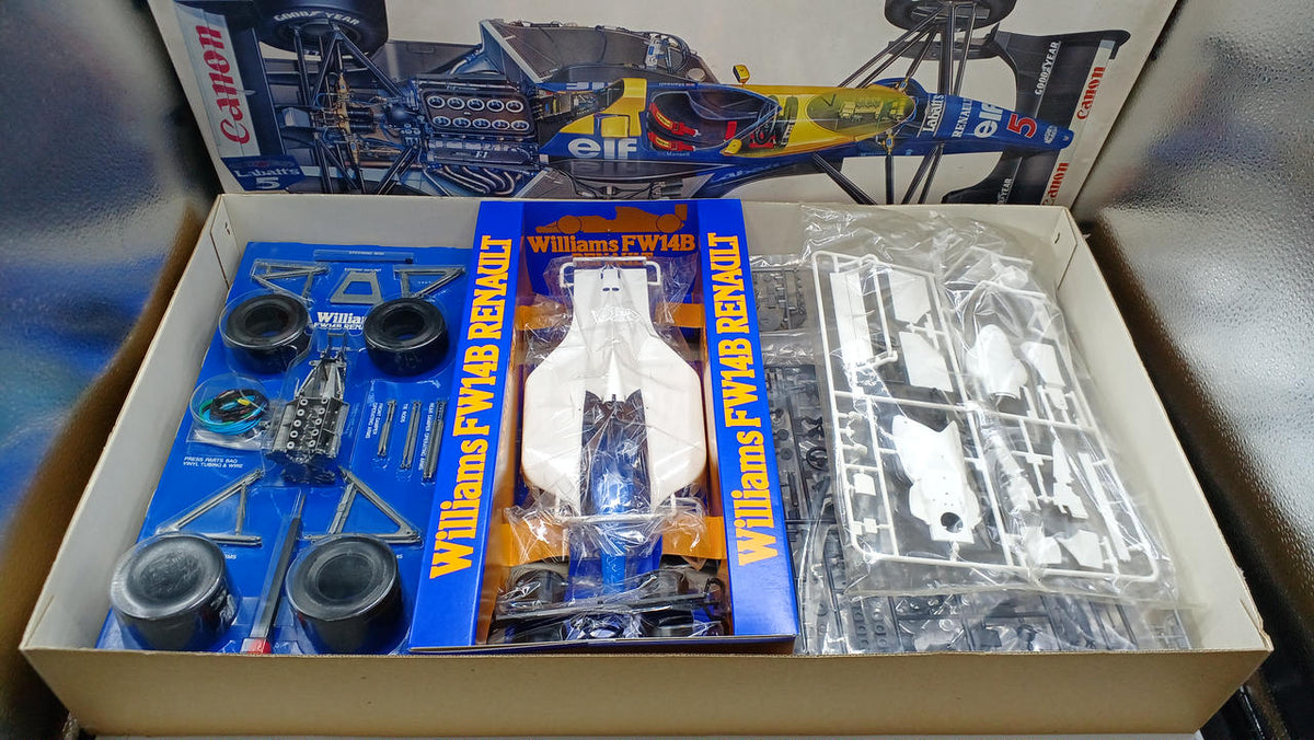 TAMIYA Unassembled Plastic Model 1/12 Williams FW14B 1/12 Williams FW14B Renault