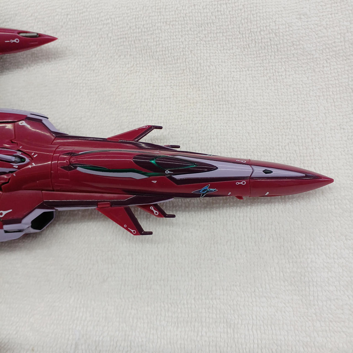 Bandai Macross F (Frontier) Figure VF-27γ Lucifer Valkyrie (Brera Stern's Unit) - Banzai Thrifting | BanzaiHobby