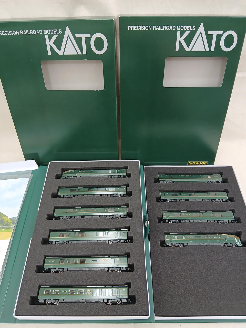 KATO 87 Series TWILIGHT EXPRESS Mizukaze 10-Car Set 10-1965 & 10-1966