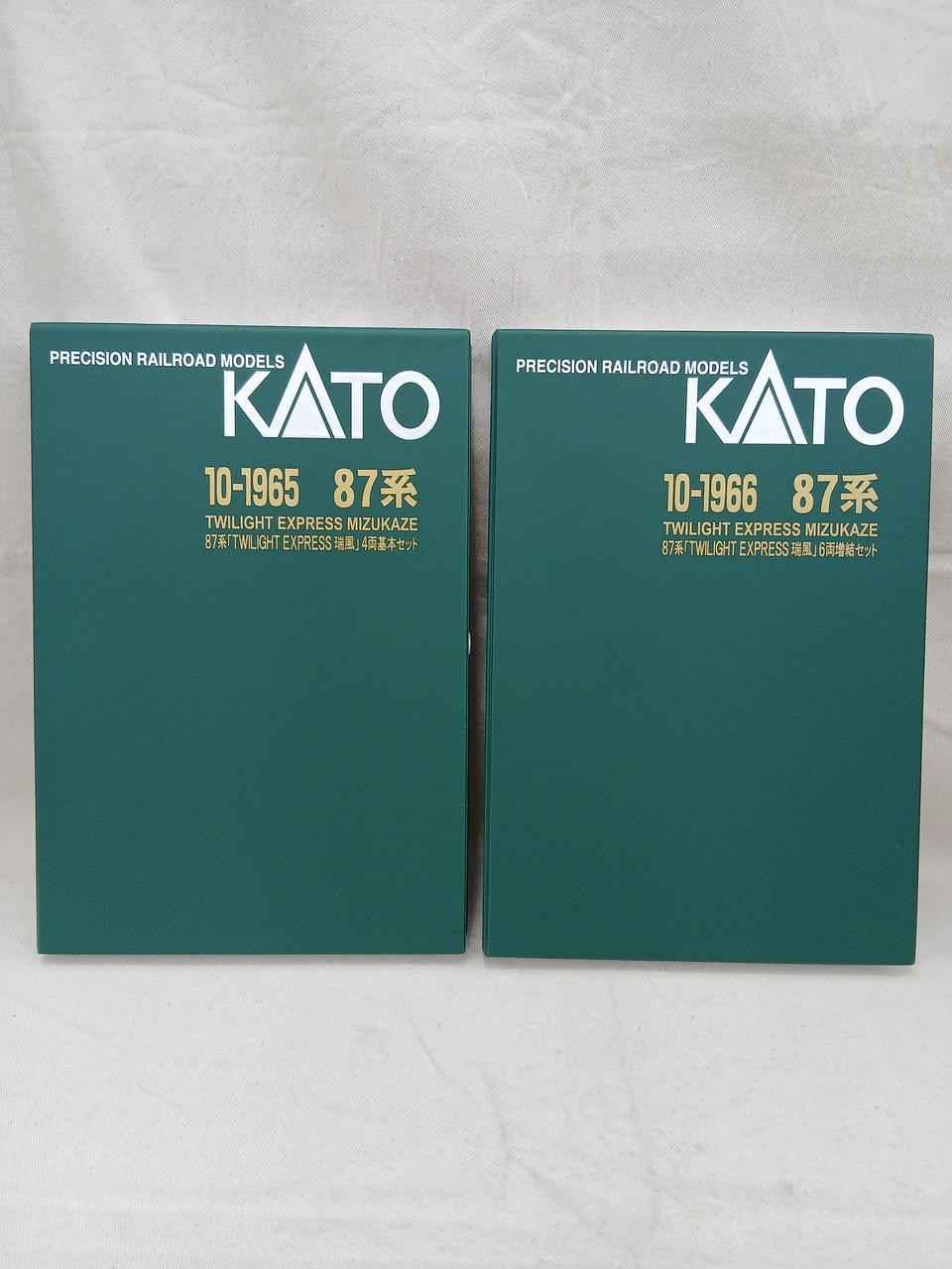 KATO 87 Series TWILIGHT EXPRESS Mizukaze 10-Car Set 10-1965 & 10-1966