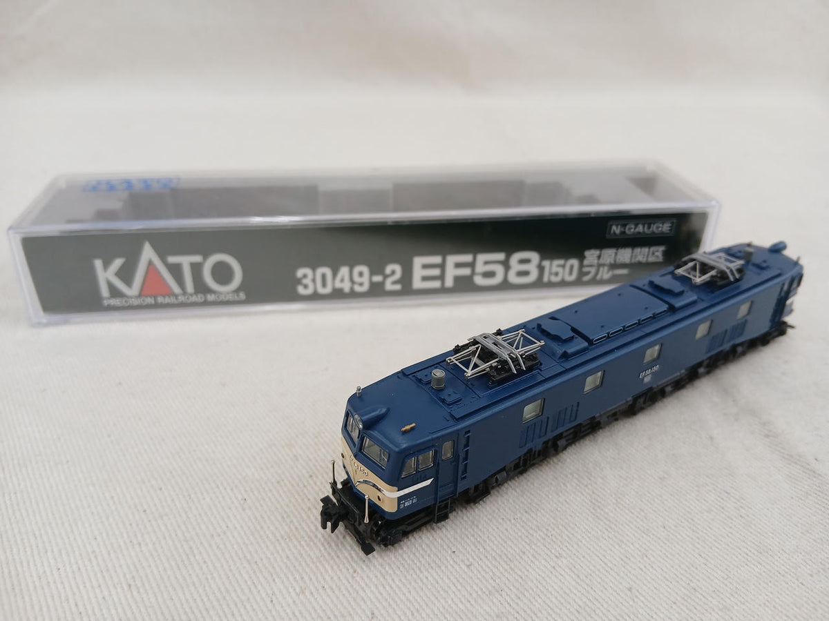 KATO EF58 150 Miyahara Depot Blue 3049-2